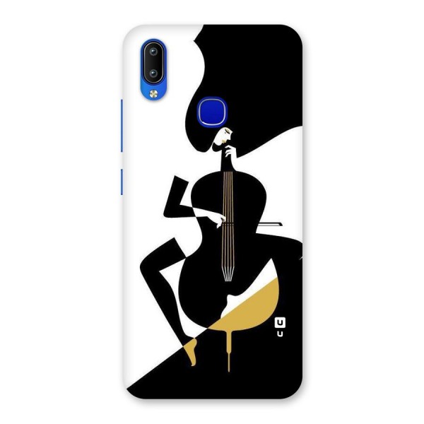 Guitar Women Back Case for Vivo Y91