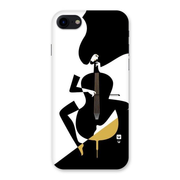 Guitar Women Back Case for iPhone SE 2020