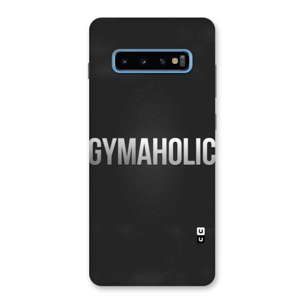 Gymaholic Back Case for Galaxy S10 Plus