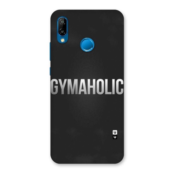 Gymaholic Back Case for Huawei P20 Lite