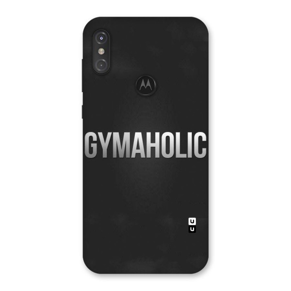 Gymaholic Back Case for Motorola One Power