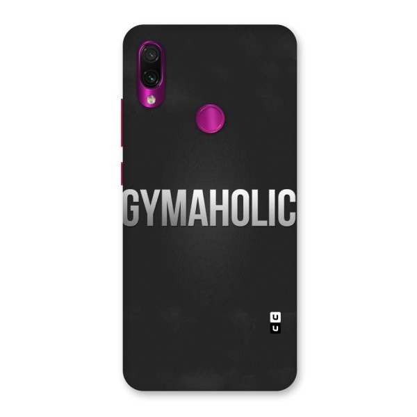 Gymaholic Back Case for Redmi Note 7 Pro