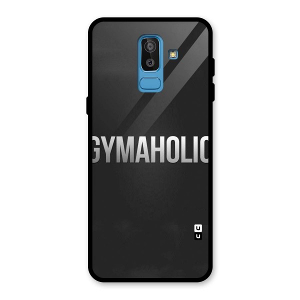 Gymaholic Glass Back Case for Galaxy J8