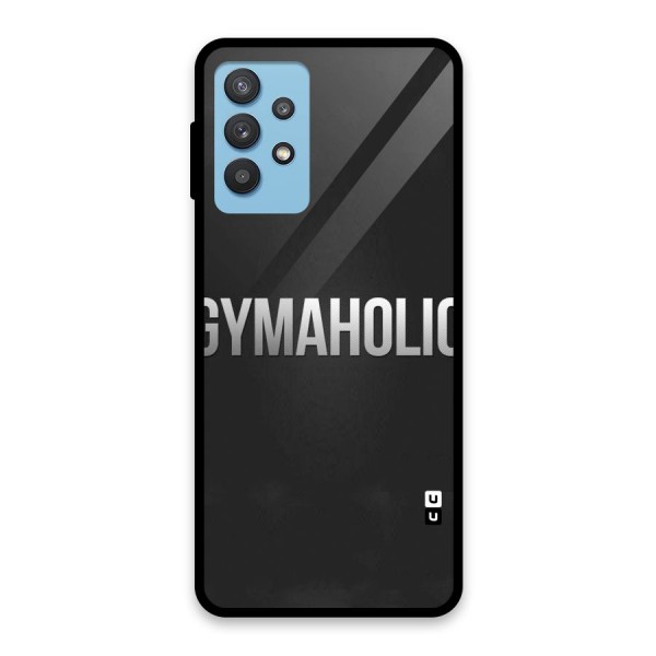 Gymaholic Glass Back Case for Galaxy M32 5G