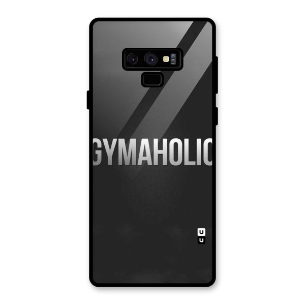 Gymaholic Glass Back Case for Galaxy Note 9