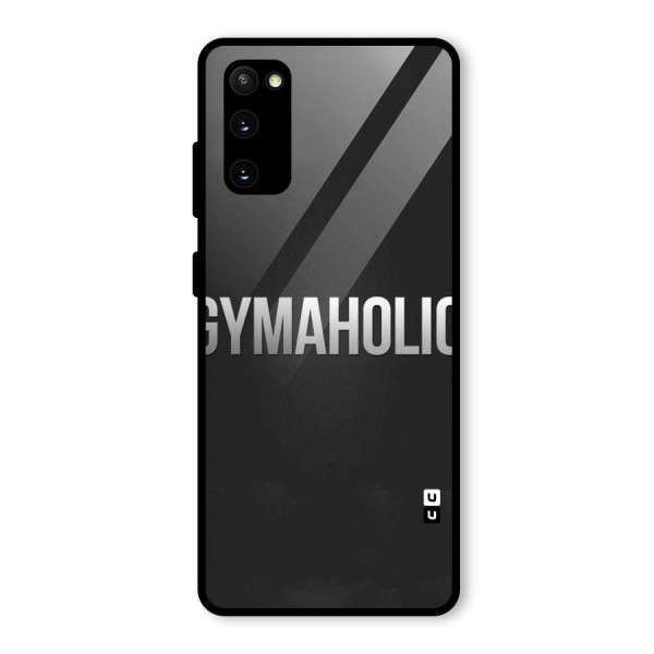 Gymaholic Glass Back Case for Galaxy S20 FE 5G