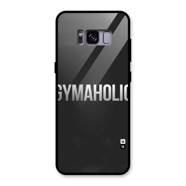 Gymaholic Glass Back Case for Galaxy S8