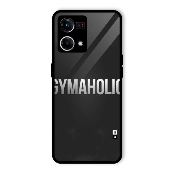 Gymaholic Glass Back Case for Oppo F21s Pro 4G