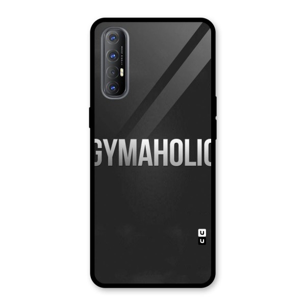 Gymaholic Glass Back Case for Oppo Reno3 Pro