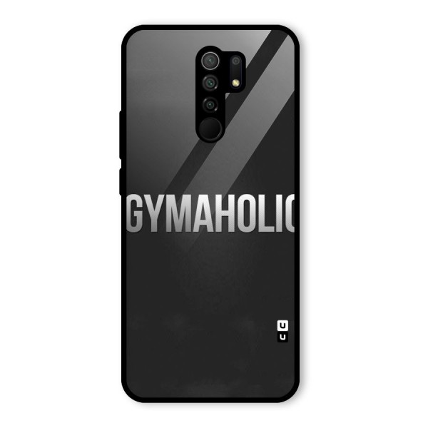 Gymaholic Glass Back Case for Redmi 9 Prime