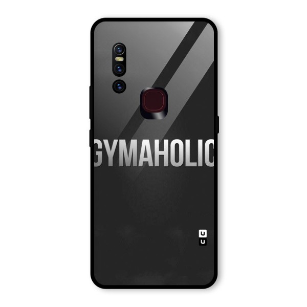 Gymaholic Glass Back Case for Vivo V15