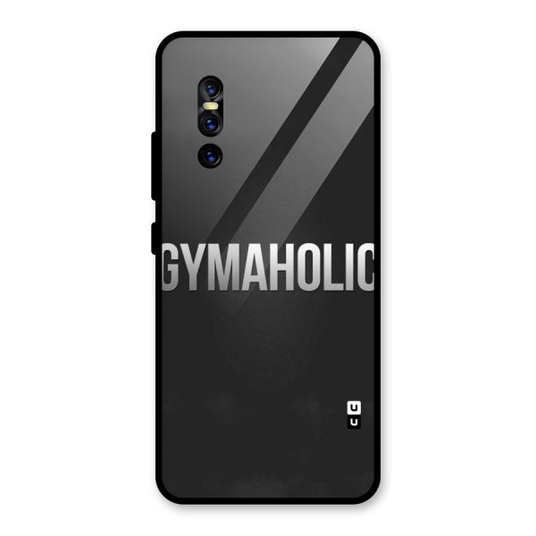 Gymaholic Glass Back Case for Vivo V15 Pro