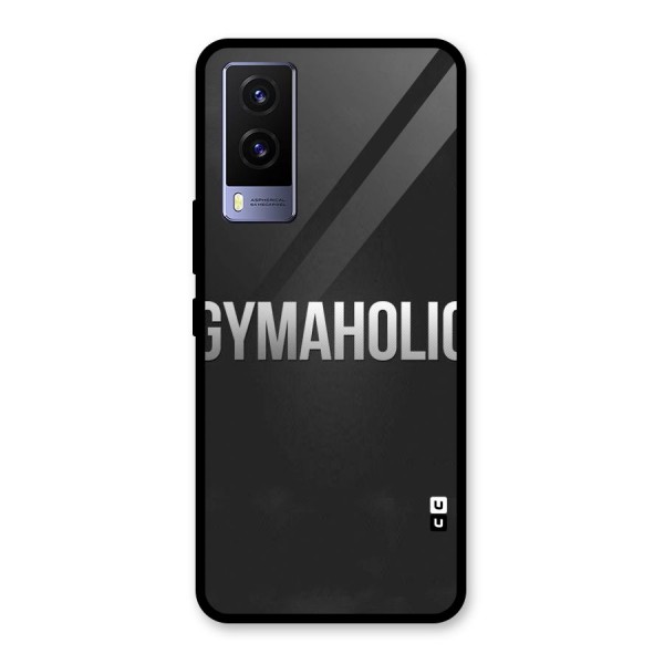 Gymaholic Glass Back Case for Vivo V21e 5G