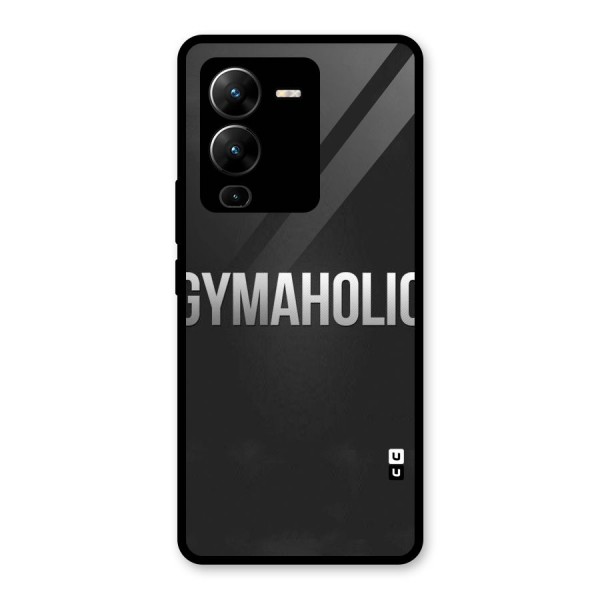 Gymaholic Glass Back Case for Vivo V25 Pro