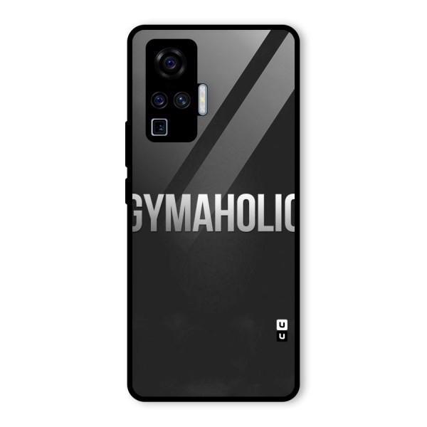 Gymaholic Glass Back Case for Vivo X50 Pro