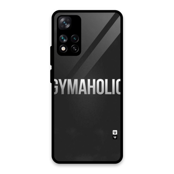 Gymaholic Glass Back Case for Xiaomi 11i HyperCharge 5G