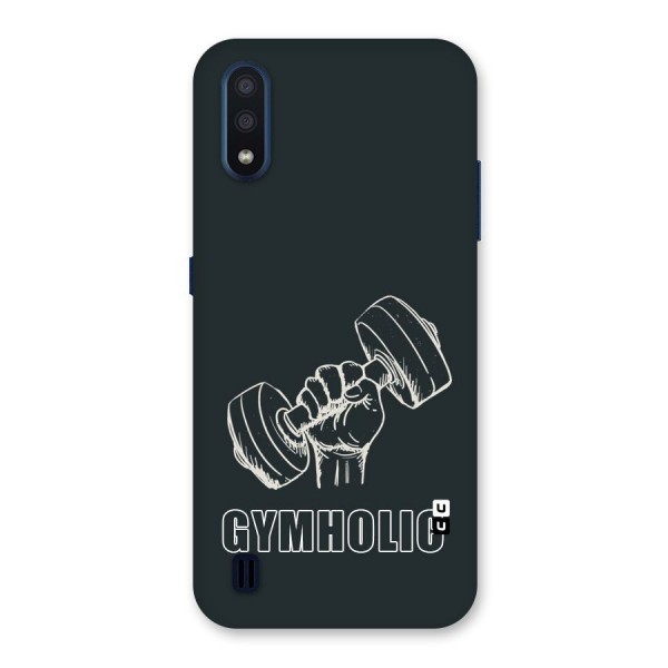 Gymholic Design Back Case for Galaxy M01