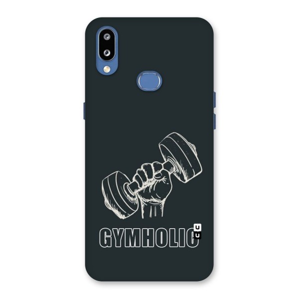 Gymholic Design Back Case for Galaxy M01s