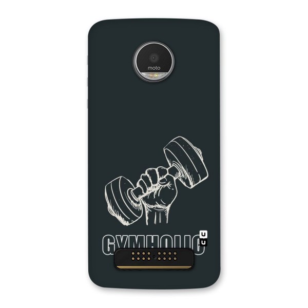 Gymholic Design Back Case for Moto Z Play