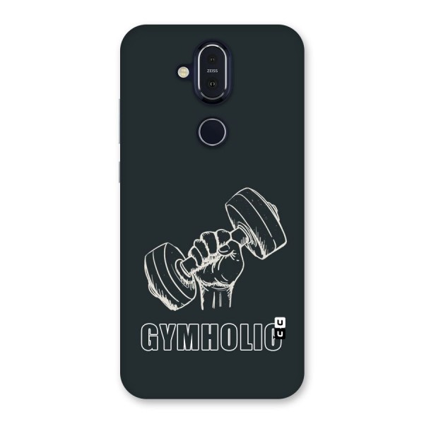 Gymholic Design Back Case for Nokia 8.1