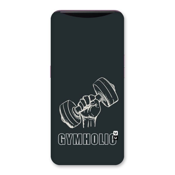 Gymholic Design Back Case for Oppo Find X