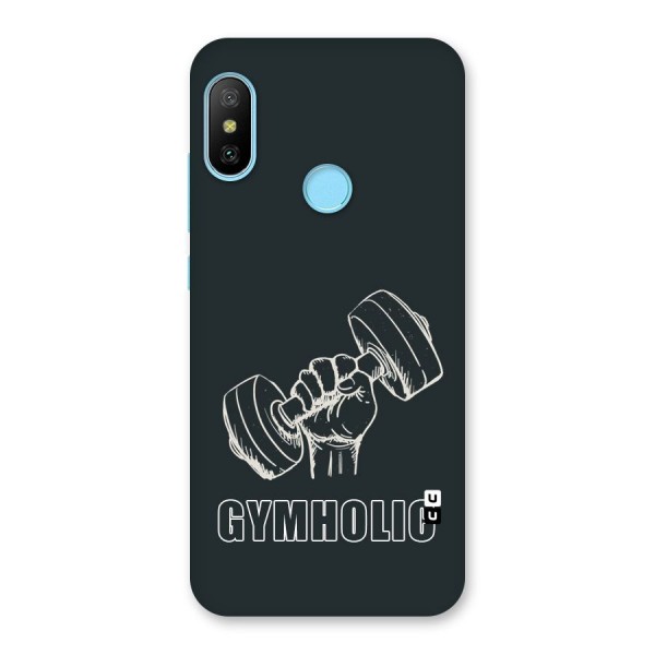 Gymholic Design Back Case for Redmi 6 Pro