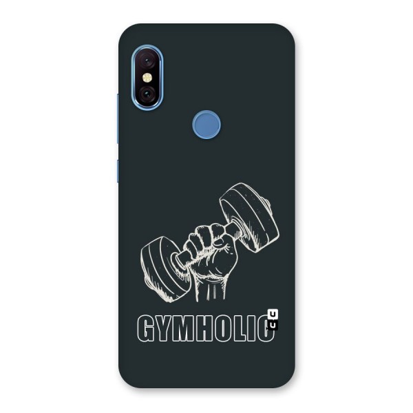 Gymholic Design Back Case for Redmi Note 6 Pro