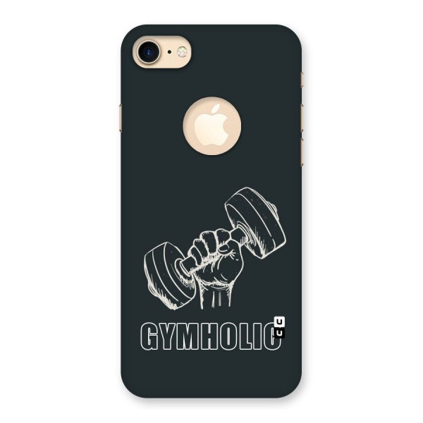 Gymholic Design Back Case for iPhone 8 Logo Cut