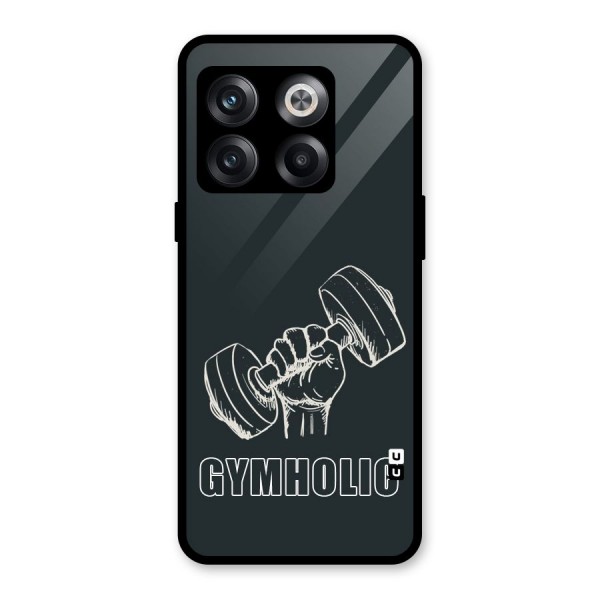 Gymholic Design Glass Back Case for OnePlus 10T