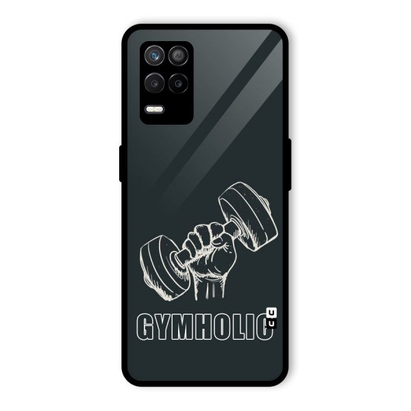 Gymholic Design Glass Back Case for Realme 9 5G