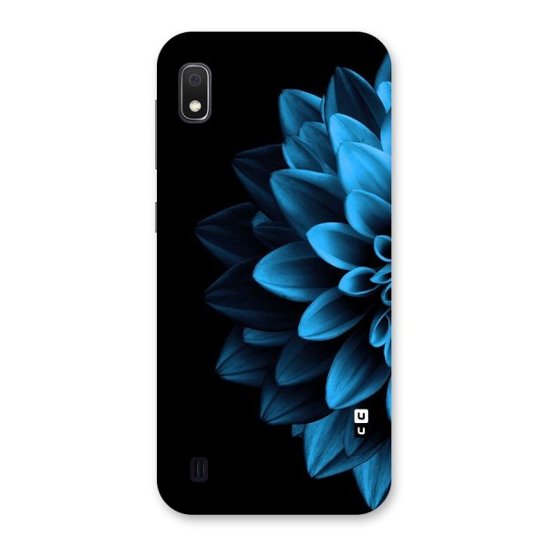 Half Blue Flower Back Case for Galaxy A10