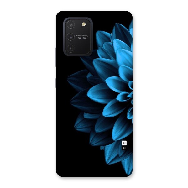 Half Blue Flower Back Case for Galaxy S10 Lite