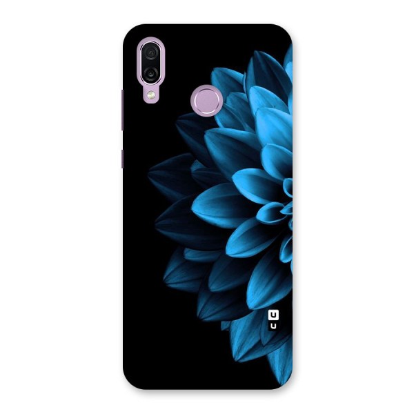 Half Blue Flower Back Case for Honor Play