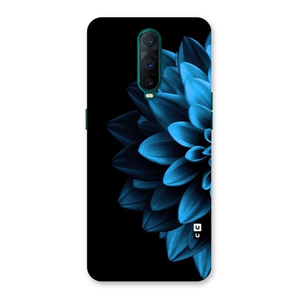 Half Blue Flower Back Case for Oppo R17 Pro