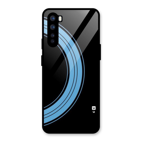 Half Circles Glass Back Case for OnePlus Nord