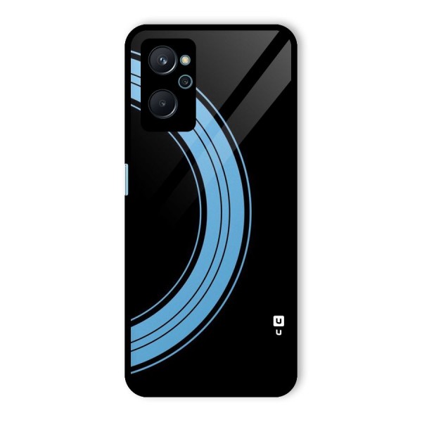 Half Circles Glass Back Case for Realme 9i