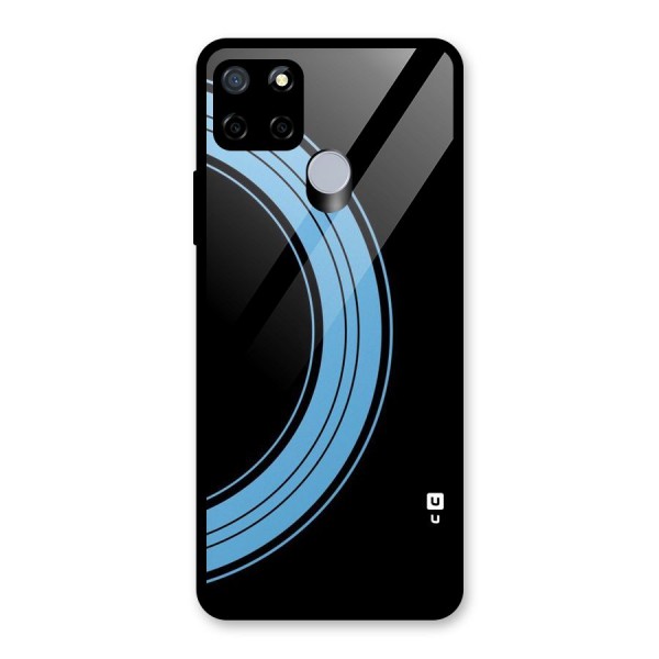 Half Circles Glass Back Case for Realme C15