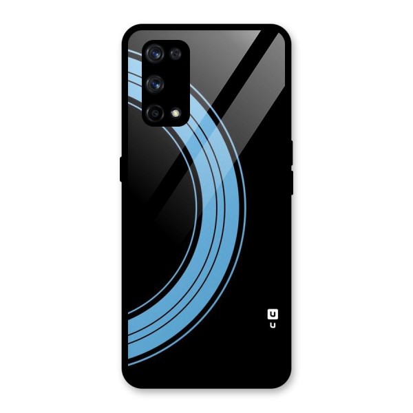 Half Circles Glass Back Case for Realme X7 Pro