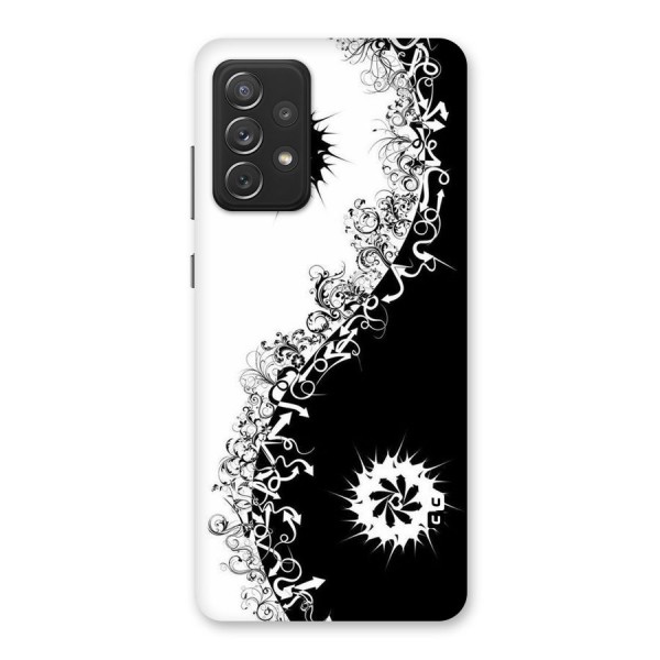 Half Peace Design Back Case for Galaxy A72