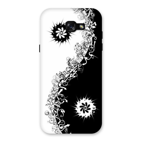 Half Peace Design Back Case for Galaxy A7 (2017)