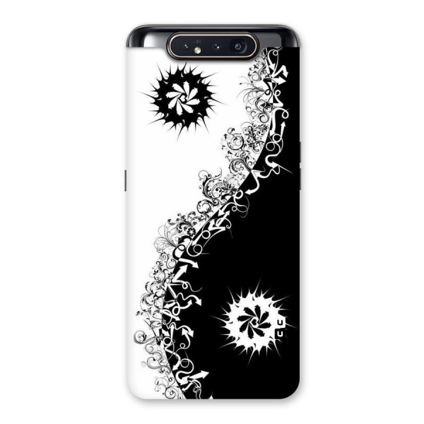 Half Peace Design Back Case for Galaxy A80