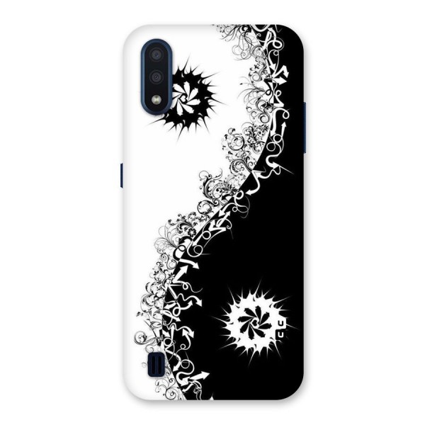 Half Peace Design Back Case for Galaxy M01