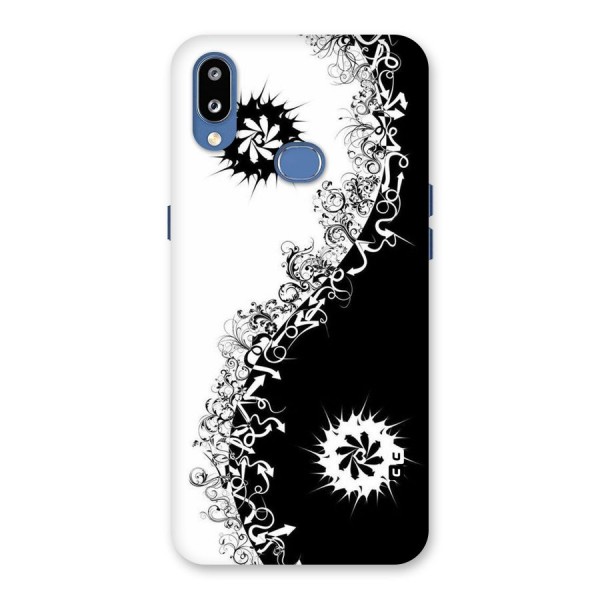 Half Peace Design Back Case for Galaxy M01s