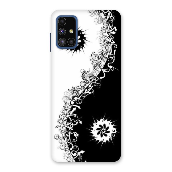 Half Peace Design Back Case for Galaxy M51