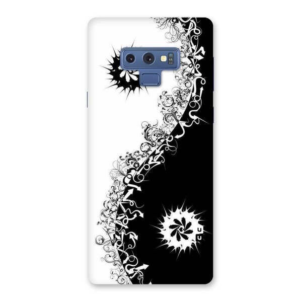 Half Peace Design Back Case for Galaxy Note 9