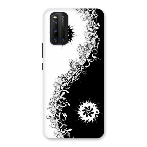 Half Peace Design Back Case for Vivo iQOO 3