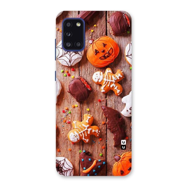 Halloween Chocolates Back Case for Galaxy A31