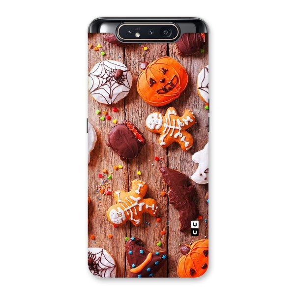 Halloween Chocolates Back Case for Galaxy A80