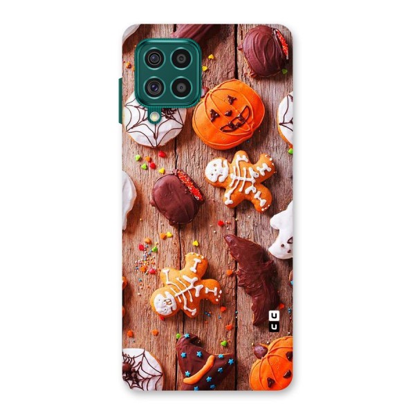 Halloween Chocolates Back Case for Galaxy F62