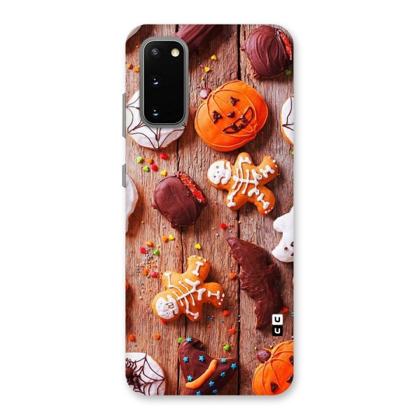 Halloween Chocolates Back Case for Galaxy S20